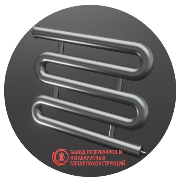 Регистры отопления пятирядные РЗП-5x133x4.0-9000 мм