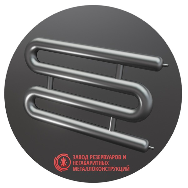 Регистры отопления четырехрядные РЗЭ-4x108x3.0-2000 мм