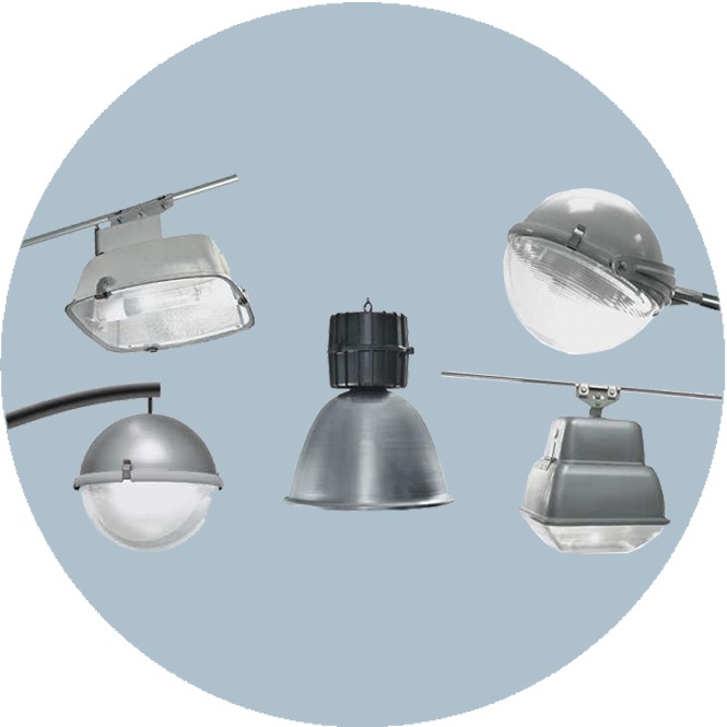 Светильник ламповый Сириус натриевый консольный