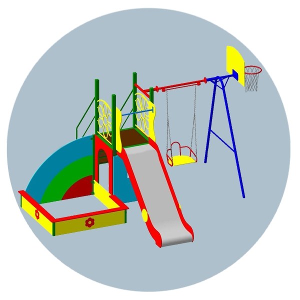 Игровой комплекс ИК-44 Радуга