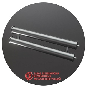 Регистры отопления двухрядные РСП-2x57x2.5-1000 мм