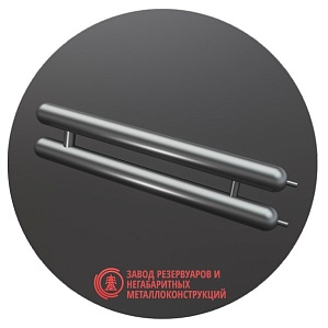 Регистры отопления двухрядные РСЭ-2x57x2.5-12000 мм