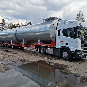 Резервуар стальной утепленный с погружными нагревательными тенами РГСН-30 м3